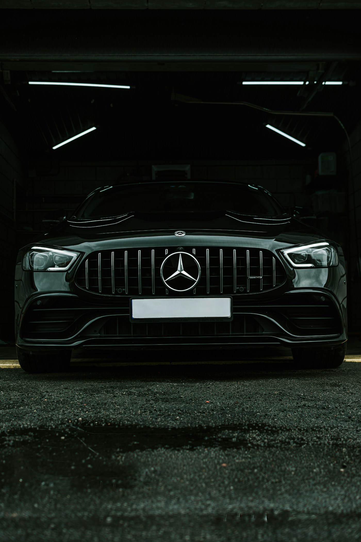 Automóvel Mercedes-Benz preto, fotografia de inspiração