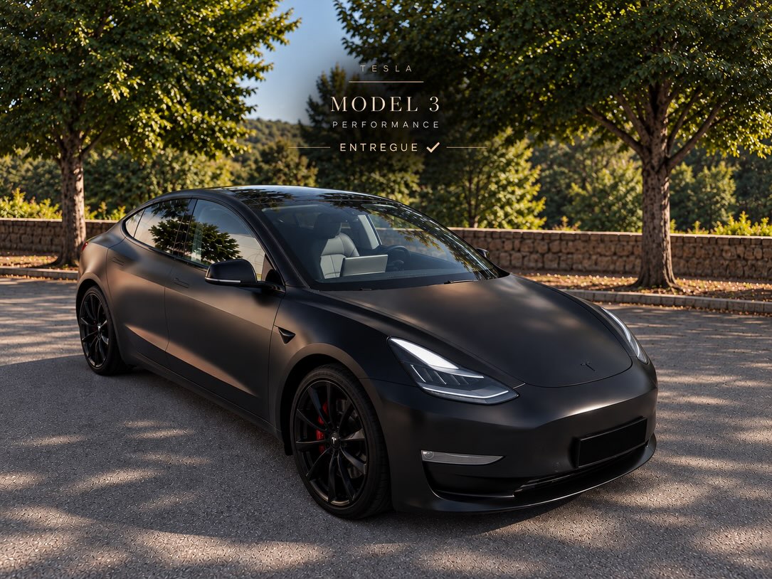 Tesla Model 3 Performance entregue pela WIND ROSE
